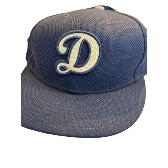 New Era D Blue  Diamond Era MLB Los Angeles Dodgers 7 1/2" Hat - Picture 3 of 6